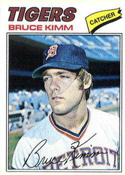 1977 Topps #554 Bruce Kimm Front