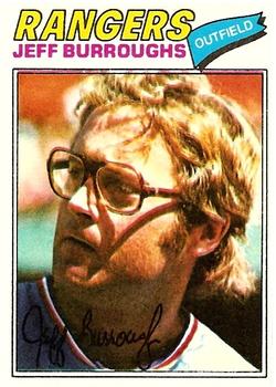 1977 Topps #55 Jeff Burroughs Front