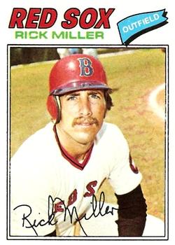 1977 Topps #566 Rick Miller Front