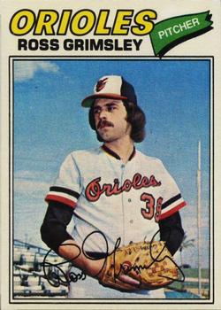 1977 Topps #572 Ross Grimsley Front