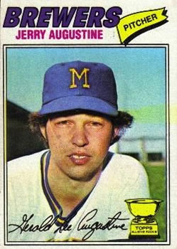 1977 Topps #577 Jerry Augustine Front