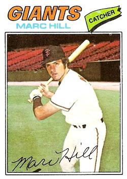 1977 Topps #57 Marc Hill Front