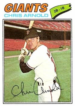 1977 Topps #591 Chris Arnold Front