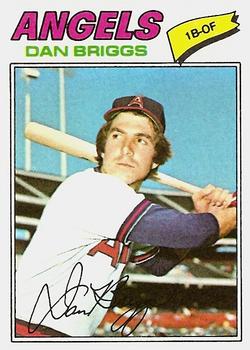 1977 Topps #592 Dan Briggs Front