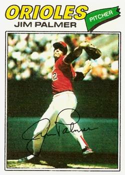 1977 Topps #600 Jim Palmer Front