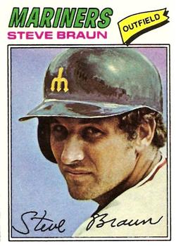 1977 Topps #606 Steve Braun Front