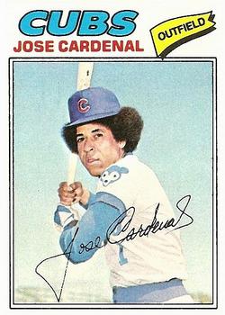 1977 Topps #610 Jose Cardenal Front
