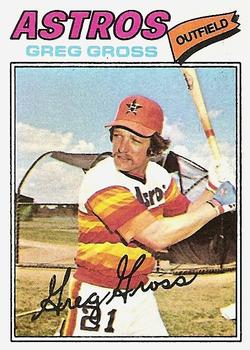 1977 Topps #614 Greg Gross Front