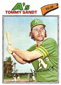 1977 Topps #616 Tommy Sandt Front