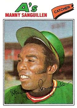 1977 Topps #61 Manny Sanguillen Front