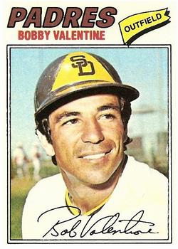 1977 Topps #629 Bobby Valentine Front