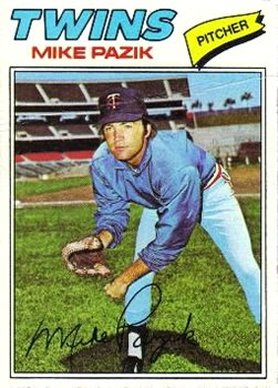 1977 Topps #643 Mike Pazik Front