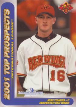 2001 Choice International League Top Prospects #25 Josh Towers Front