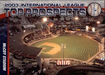 2003 Choice International League Top Prospects #30 McCoy Stadium Front