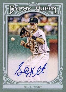 2013 Topps Gypsy Queen - Autographs #GQA-BH Brock Holt Front
