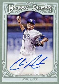 2013 Topps Gypsy Queen - Autographs #GQA-CA Chris Archer Front