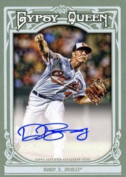 2013 Topps Gypsy Queen - Autographs #GQA-DB Dylan Bundy Front