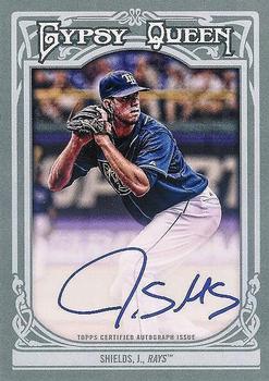 2013 Topps Gypsy Queen - Autographs #GQA-JSH James Shields Front