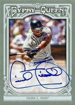 2013 Topps Gypsy Queen - Autographs #GQA-CF Cecil Fielder Front
