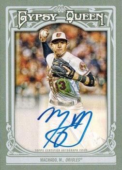 2013 Topps Gypsy Queen - Autographs #GQA-MMA Manny Machado Front
