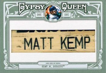 2013 Topps Gypsy Queen - Bat Barrels #BB-MK Matt Kemp Front