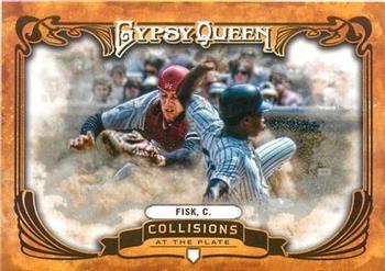 2013 Topps Gypsy Queen - Collisions At The Plate #CP-CF Carlton Fisk Front