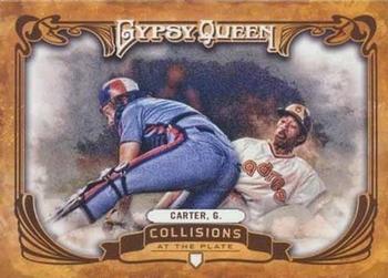 2013 Topps Gypsy Queen - Collisions At The Plate #CP-GC Gary Carter Front