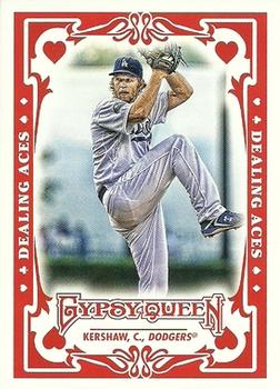 2013 Topps Gypsy Queen - Dealing Aces #DA-CK Clayton Kershaw Front