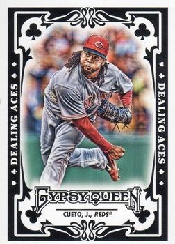 2013 Topps Gypsy Queen - Dealing Aces #DA-JC Johnny Cueto Front