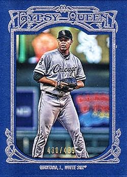 2013 Topps Gypsy Queen - Framed Blue #42 Jose Quintana Front
