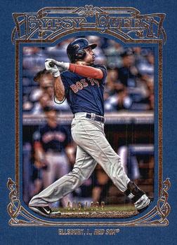 2013 Topps Gypsy Queen - Framed Blue #54 Jacoby Ellsbury Front