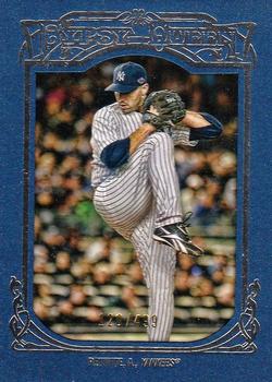 2013 Topps Gypsy Queen - Framed Blue #109 Andy Pettitte Front