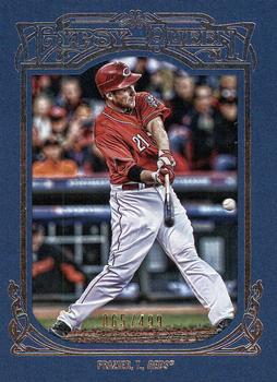 2013 Topps Gypsy Queen - Framed Blue #148 Todd Frazier Front