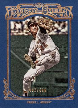 2013 Topps Gypsy Queen - Framed Blue #154 Jim Palmer Front