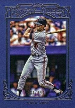 2013 Topps Gypsy Queen - Framed Blue #163 Will Clark Front
