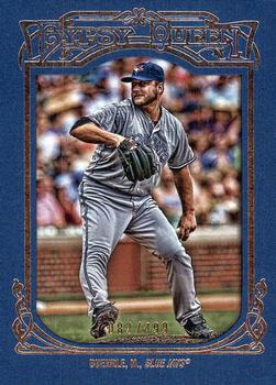 2013 Topps Gypsy Queen - Framed Blue #255 Mark Buehrle Front