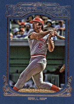 2013 Topps Gypsy Queen - Framed Blue #300 Johnny Bench Front
