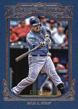 2013 Topps Gypsy Queen - Framed Blue #303 Billy Butler Front