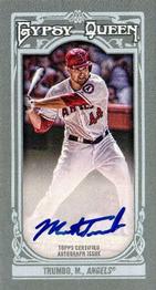2013 Topps Gypsy Queen - Mini Autographs #MA-MT Mark Trumbo Front