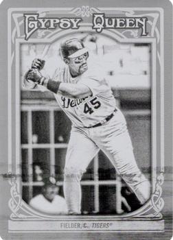 2013 Topps Gypsy Queen - Printing Plates Black #23 Cecil Fielder Front