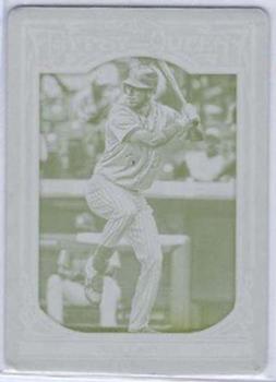 2013 Topps Gypsy Queen - Printing Plates Yellow #102 Tyler Colvin Front