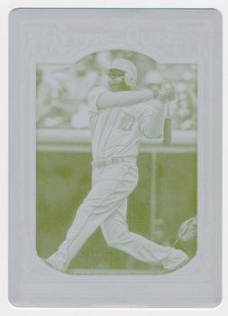 2013 Topps Gypsy Queen - Printing Plates Yellow #119 Torii Hunter Front