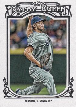 2013 Topps Gypsy Queen - Framed White #26 Clayton Kershaw Front