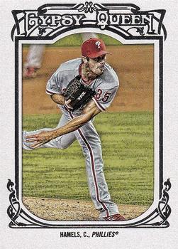 2013 Topps Gypsy Queen - Framed White #29 Cole Hamels Front