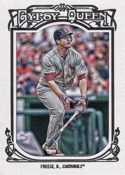 2013 Topps Gypsy Queen - Framed White #34 David Freese Front