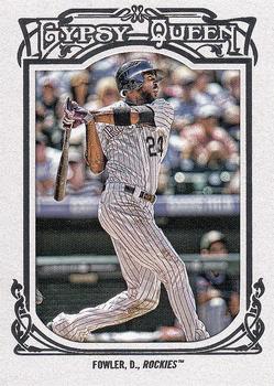 2013 Topps Gypsy Queen - Framed White #39 Dexter Fowler Front