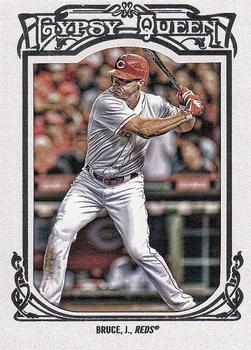 2013 Topps Gypsy Queen - Framed White #205 Jay Bruce Front