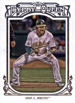 2013 Topps Gypsy Queen - Framed White #237 Coco Crisp Front