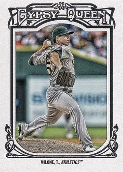 2013 Topps Gypsy Queen - Framed White #253 Tommy Milone Front