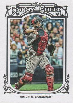 2013 Topps Gypsy Queen - Framed White #313 Miguel Montero Front